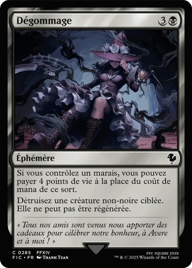 Dégommage — Final Fantasy Commander — Magic: The Gathering