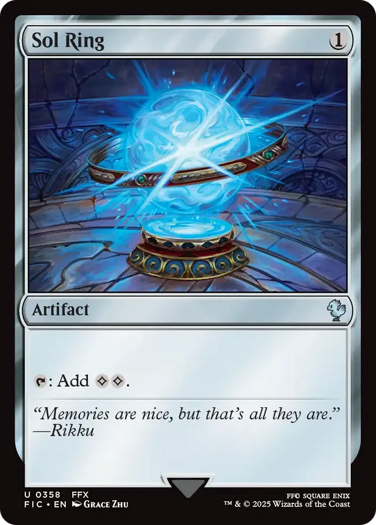 Sol Ring — Final Fantasy Commander — Magic: The Gathering