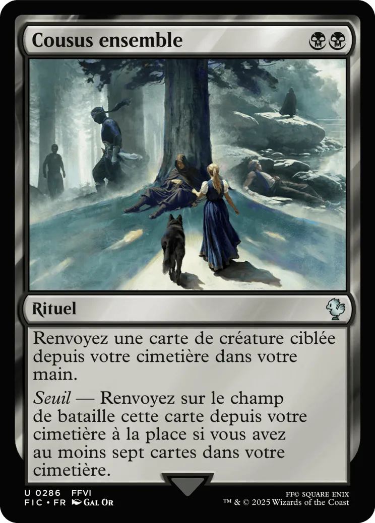 Cousus ensemble — Final Fantasy Commander — Magic: The Gathering