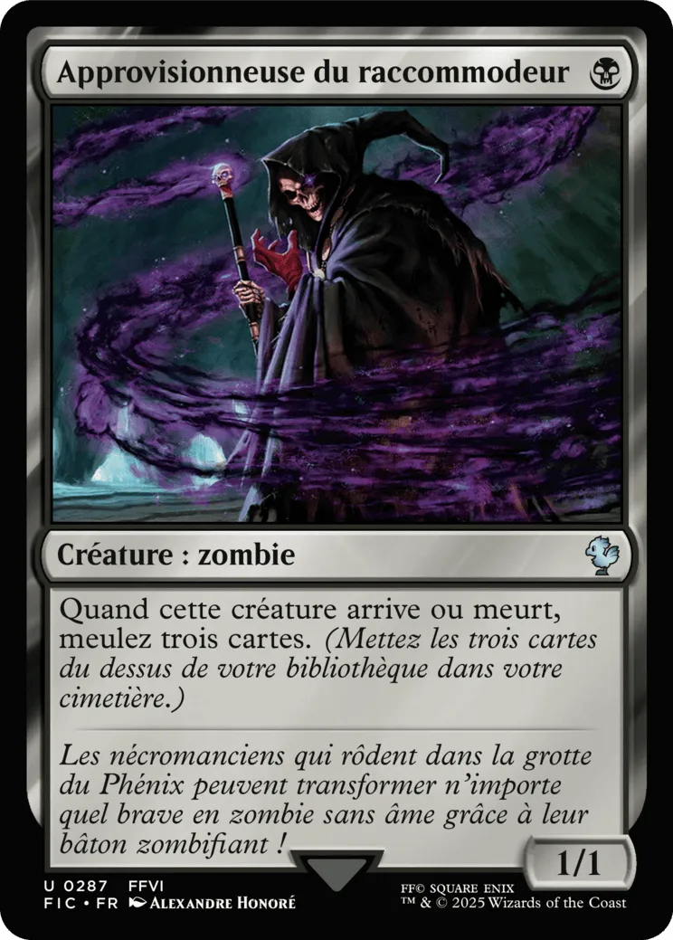 Approvisionneuse du raccommodeur — Final Fantasy Commander — Magic: The Gathering