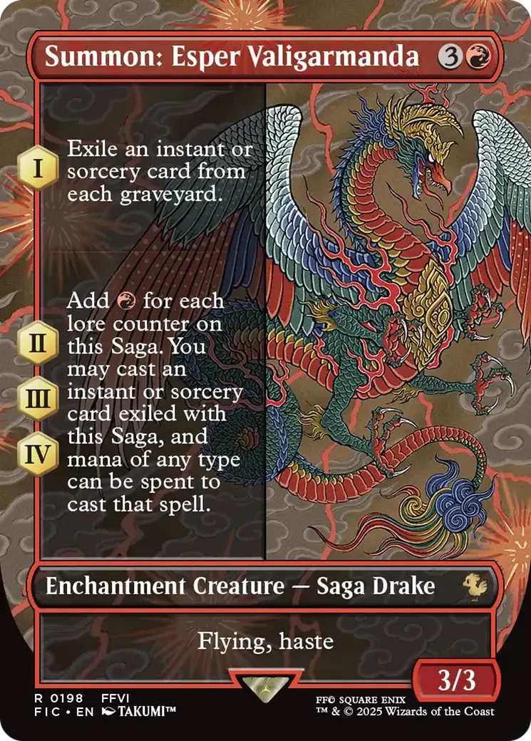 Invocation : Valigarmanda — Final Fantasy Commander — Magic: The Gathering