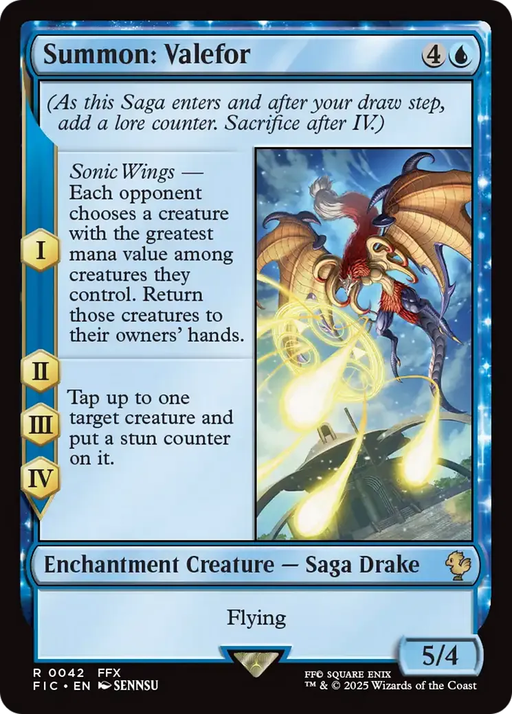 Invocation : Valefore — Final Fantasy Commander — Magic: The Gathering