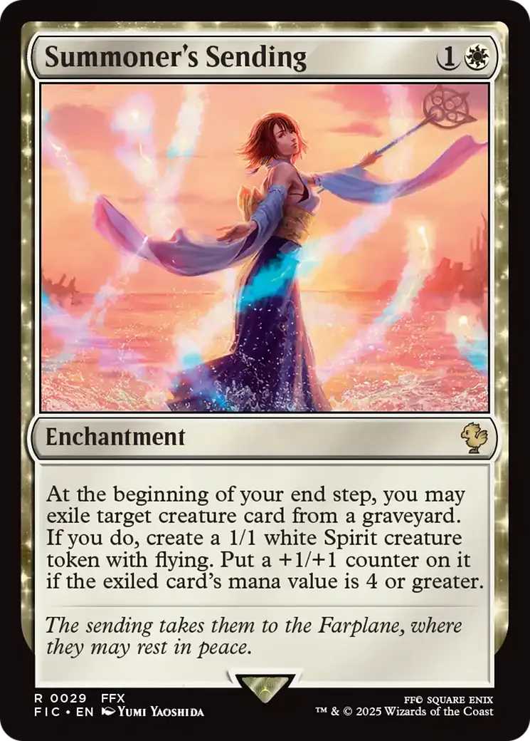 Summoner's Sending — Final Fantasy Commander — Magic: The Gathering