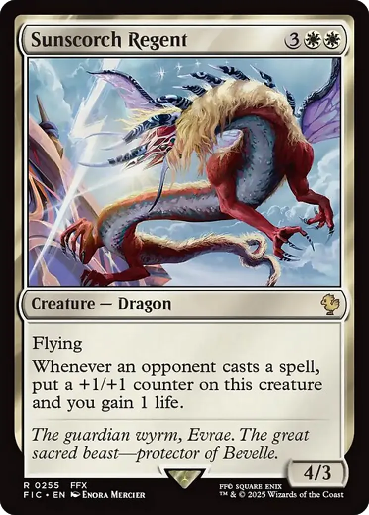 Sunscorch Regent — Final Fantasy Commander — Magic: The Gathering