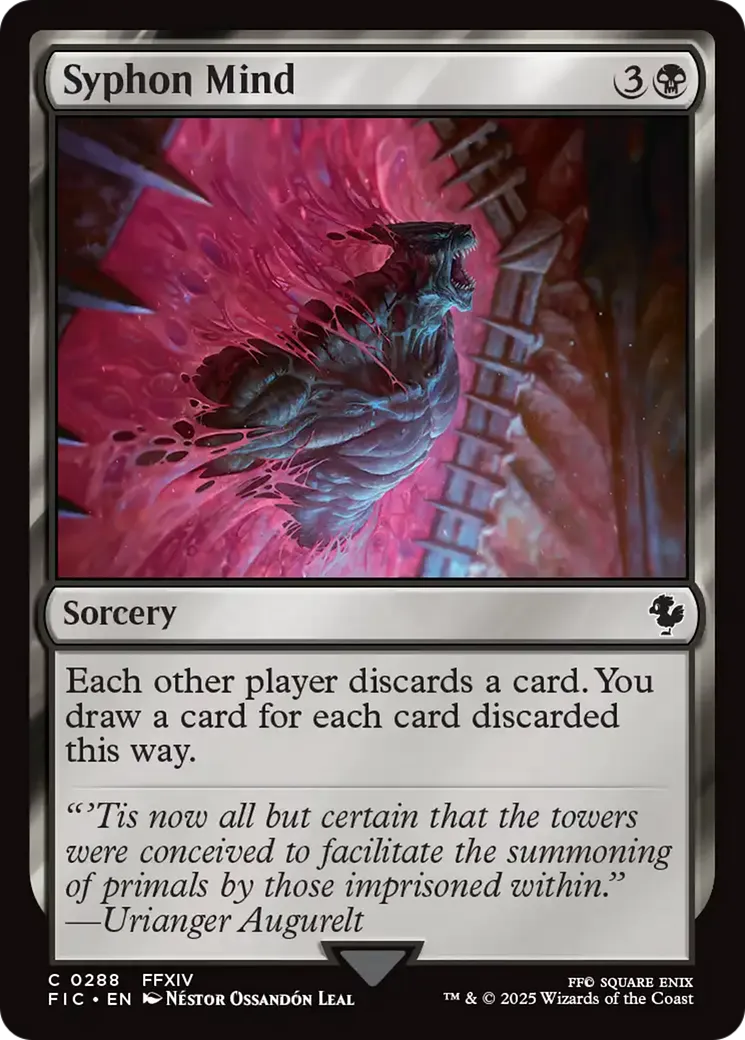 Siphonner l'esprit — Final Fantasy Commander — Magic: The Gathering