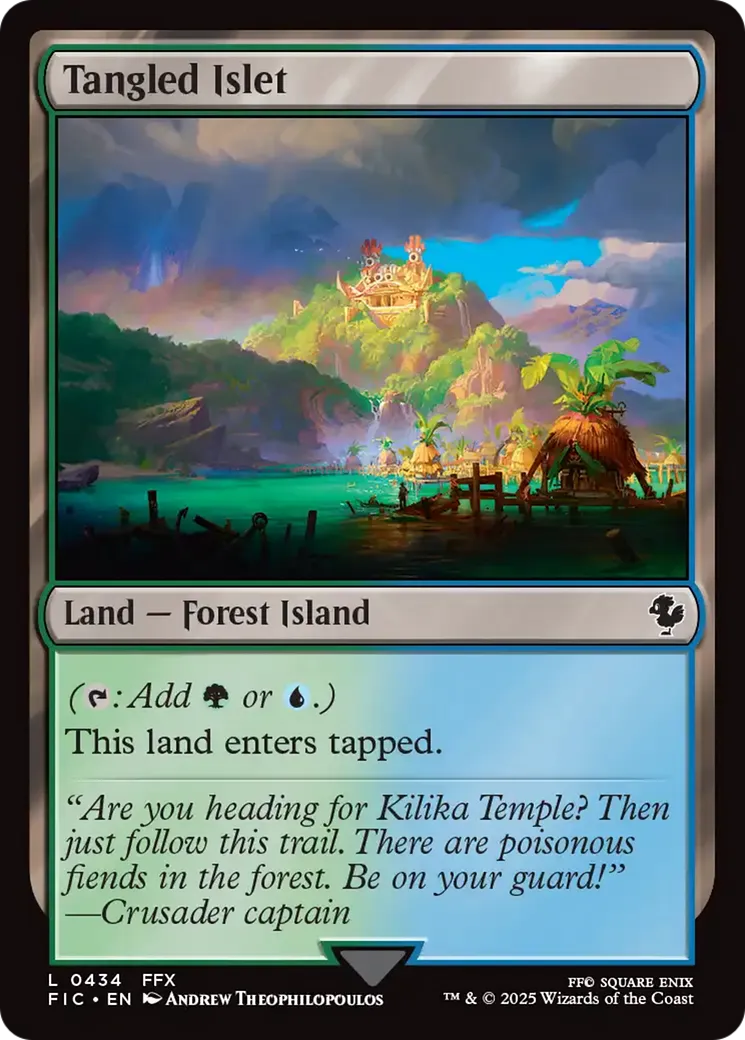 Tangled Islet — Final Fantasy Commander — Magic: The Gathering