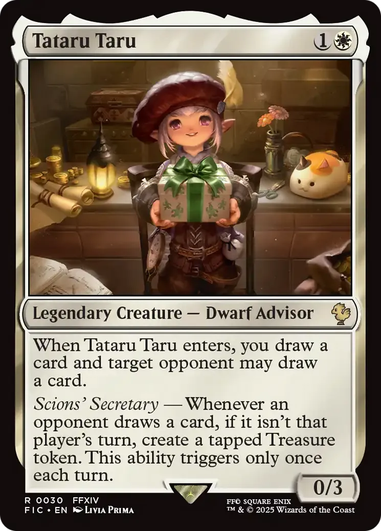 Tataru Taru — Final Fantasy Commander — Magic: The Gathering