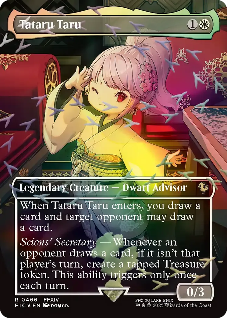 Tataru Taru — Final Fantasy Commander — Magic: The Gathering