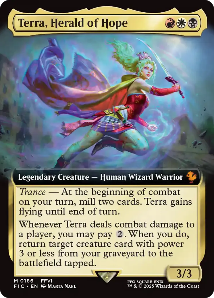 Terra, Herald of Hope — Final Fantasy Commander — Magic: The Gathering