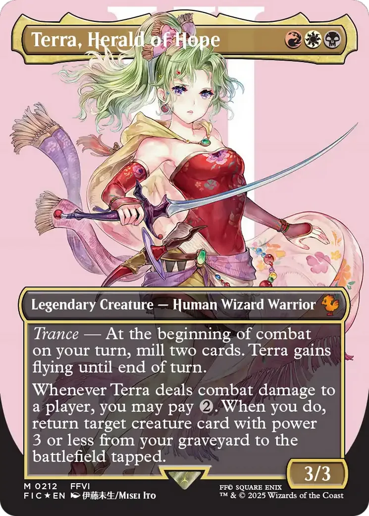 Terra, Herald of Hope — Final Fantasy Commander — Magic: The Gathering
