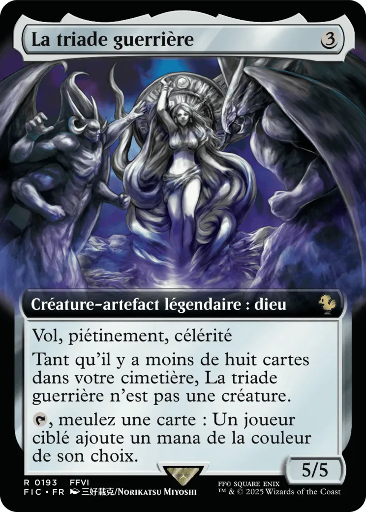 Triade guerrière — Final Fantasy Commander — Magic: The Gathering