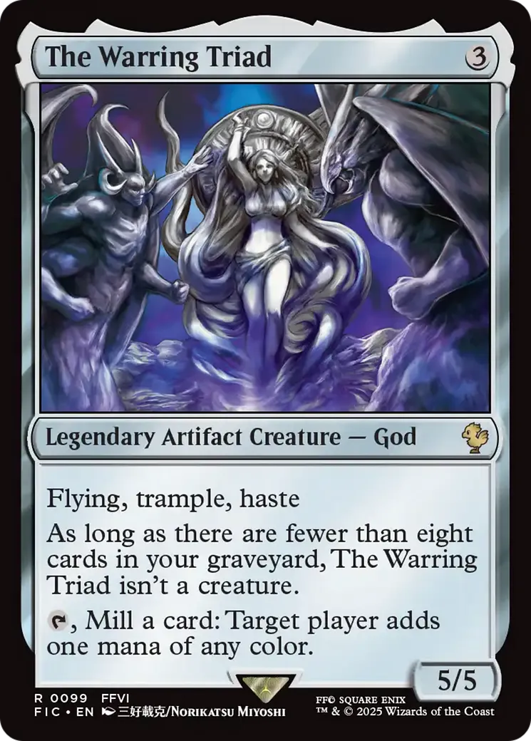 Triade guerrière — Final Fantasy Commander — Magic: The Gathering