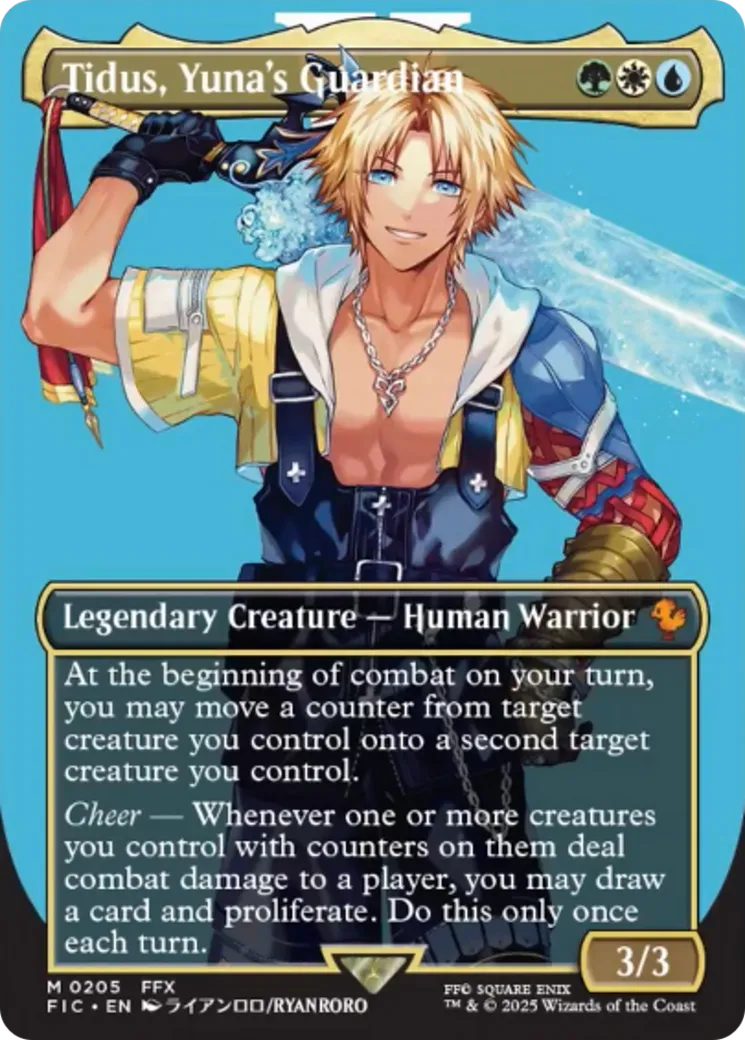 Tidus, Yuna's Guardian — Final Fantasy Commander — Magic: The Gathering