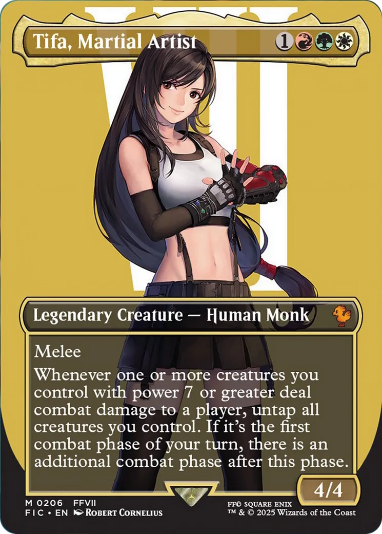 Tifa, experte en arts martiaux — Final Fantasy Commander — Magic: The Gathering