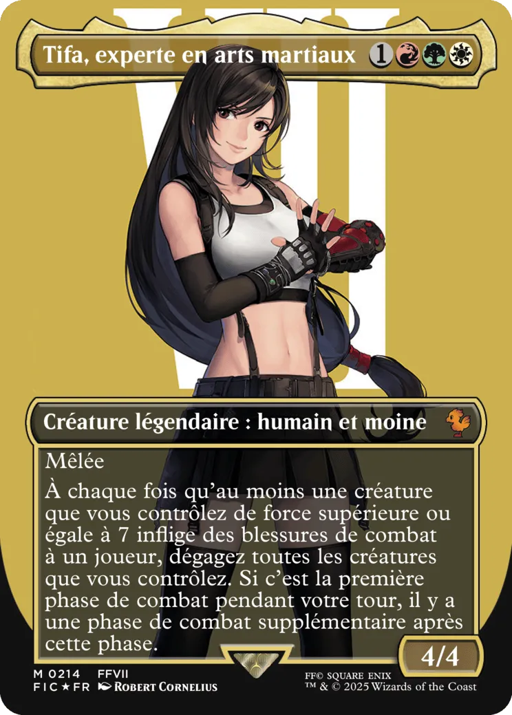 Tifa, experte en arts martiaux — Final Fantasy Commander — Magic: The Gathering
