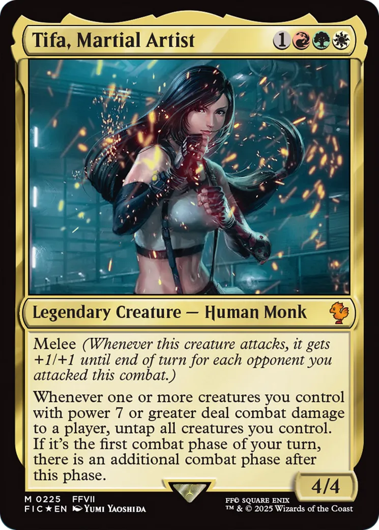 Tifa, Martial Artist — Final Fantasy Commander — Magic: The Gathering