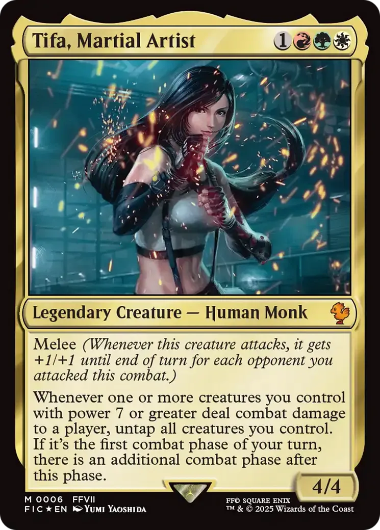 Tifa, Martial Artist — Final Fantasy Commander — Magic: The Gathering