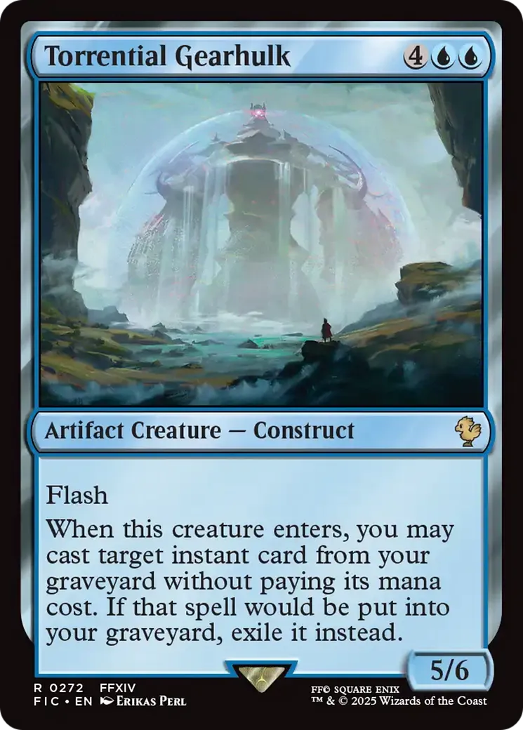 Torrential Gearhulk — Final Fantasy Commander — Magic: The Gathering