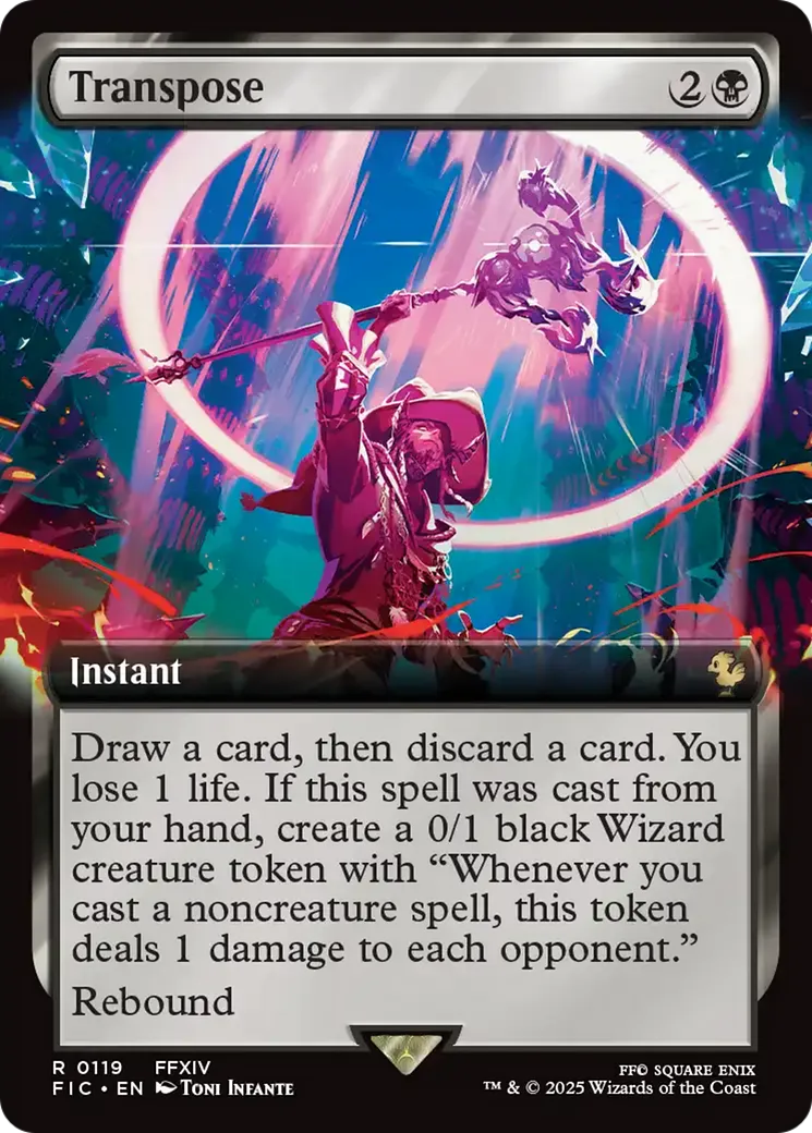 Transpose — Final Fantasy Commander — Magic: The Gathering