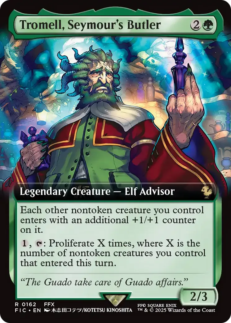Tromell, Seymour's Butler — Final Fantasy Commander — Magic: The Gathering