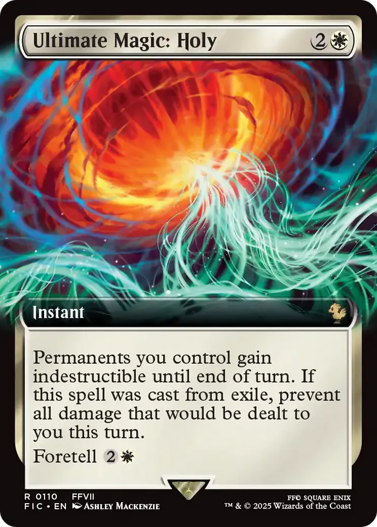 Ultimate Magic: Holy — Final Fantasy Commander — Magic: The Gathering