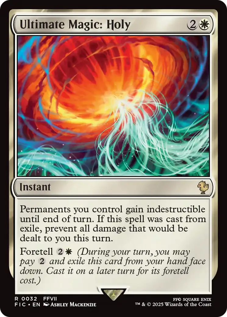 Magie ultime : lumière — Final Fantasy Commander — Magic: The Gathering