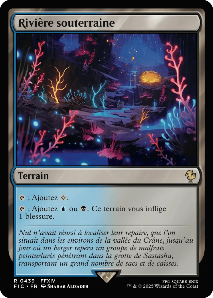 Rivière souterraine — Final Fantasy Commander — Magic: The Gathering