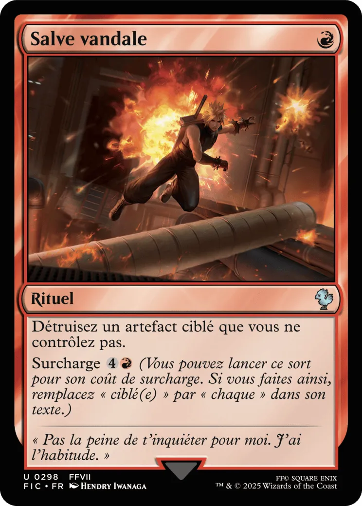 Salve vandale from Final Fantasy Commander - Magic: The Gathering