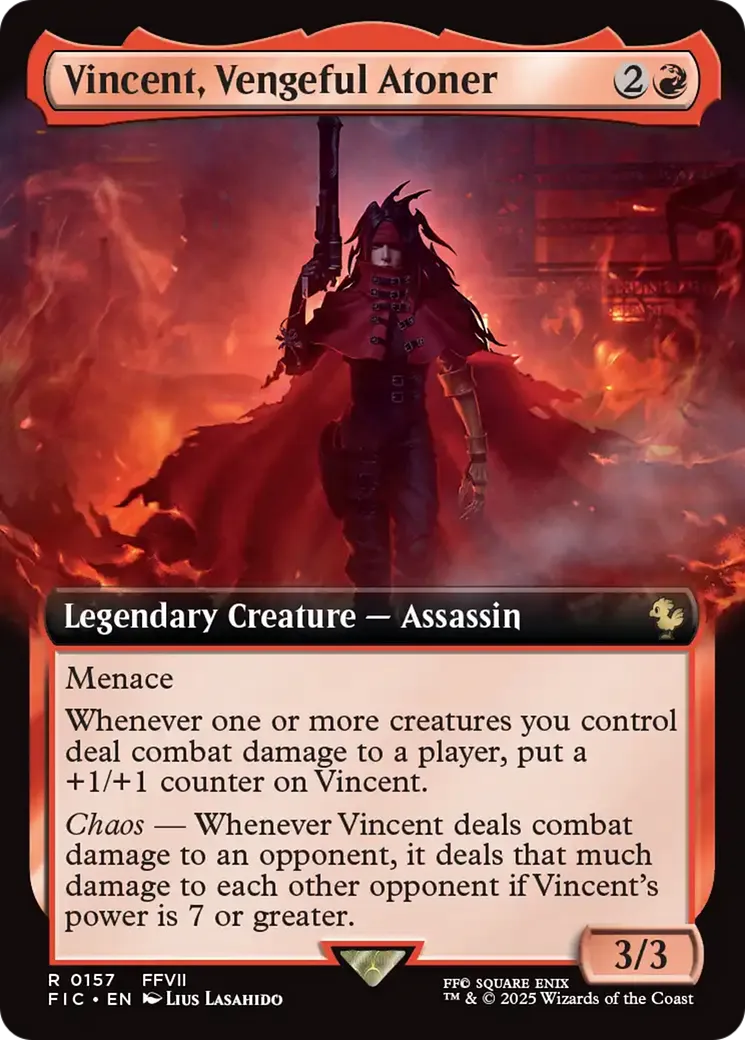 Vincent, Vengeful Atoner — Final Fantasy Commander — Magic: The Gathering