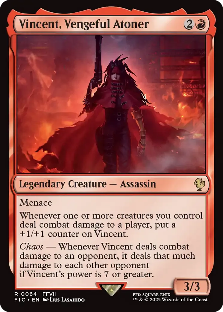 Vincent, expiateur vengeur — Final Fantasy Commander — Magic: The Gathering
