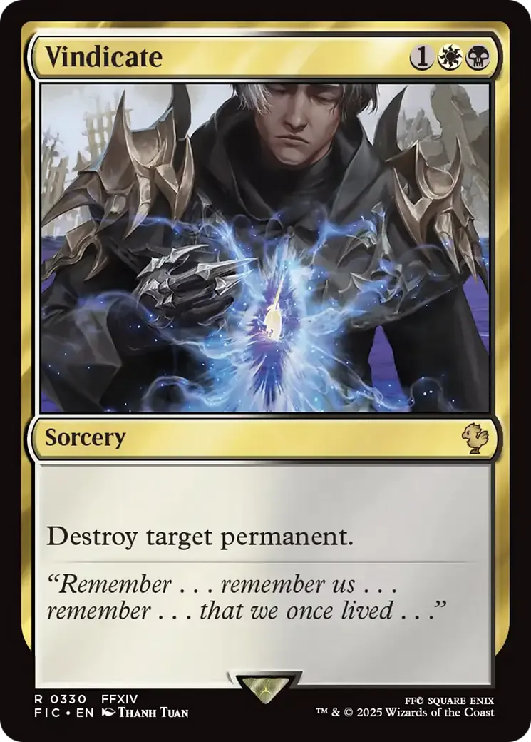 Justification — Final Fantasy Commander — Magic: The Gathering