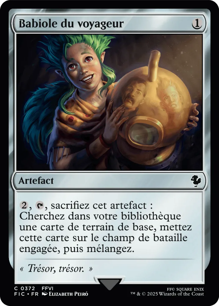 Babiole du voyageur — Final Fantasy Commander — Magic: The Gathering