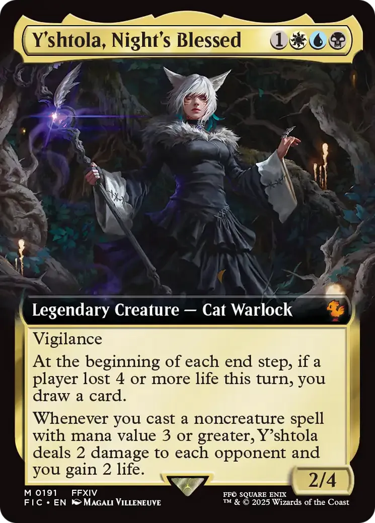 Y'shtola, Night's Blessed from Final Fantasy Commander - Magic: The Gathering