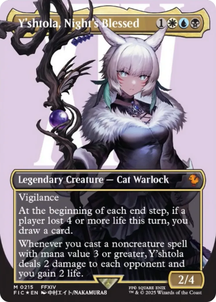 Y'shtola, Night's Blessed — Final Fantasy Commander — Magic: The Gathering