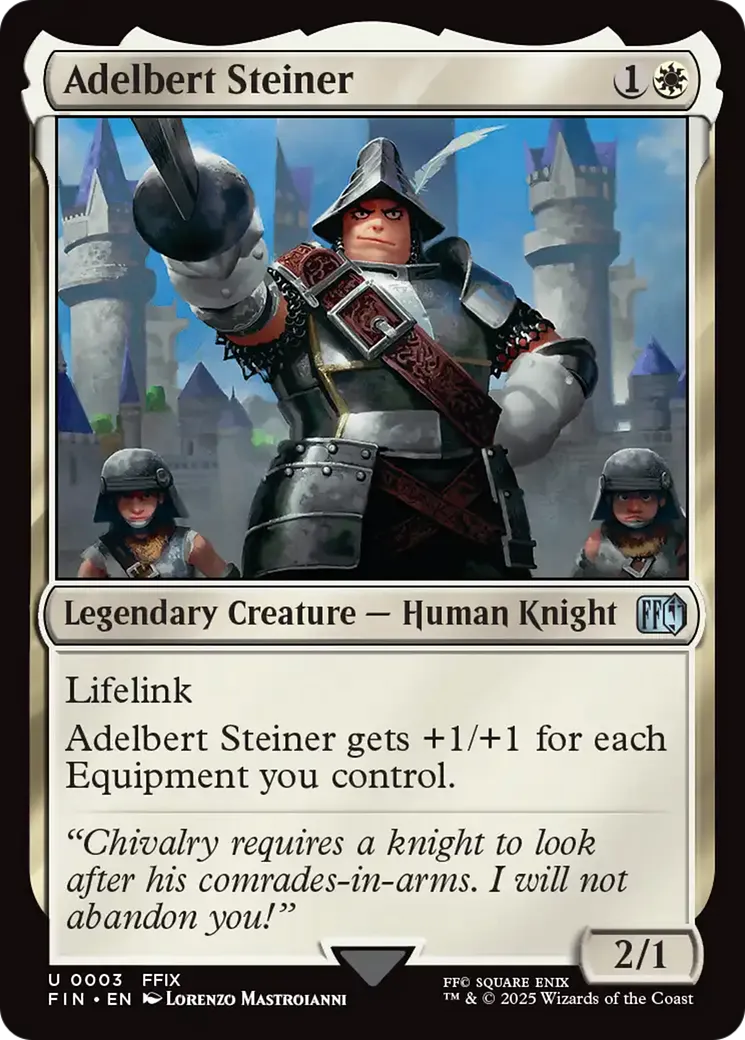 Adelbert Steiner — Final Fantasy — Magic: The Gathering