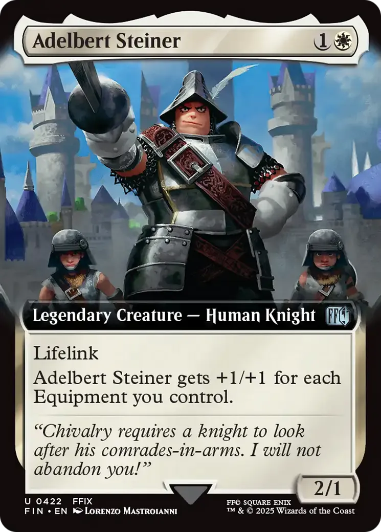 Adelbert Steiner, capitaine des Brutos — Final Fantasy — Magic: The Gathering