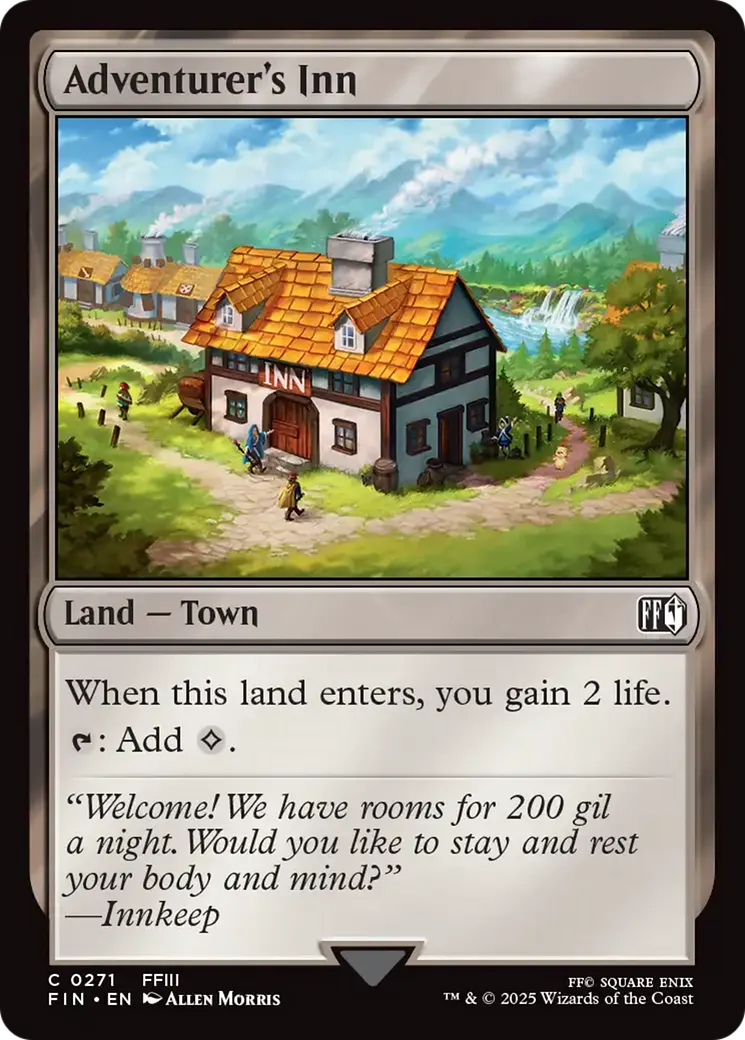 Adventurer's Inn — Final Fantasy — Magic: The Gathering