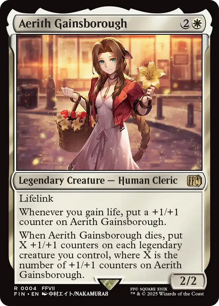 Aerith Gainsborough — Final Fantasy — Magic: The Gathering