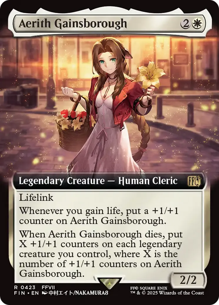 Aerith Gainsborough — Final Fantasy — Magic: The Gathering