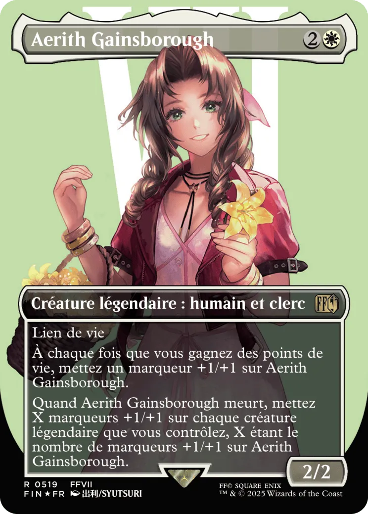 Aerith Gainsborough — Final Fantasy — Magic: The Gathering