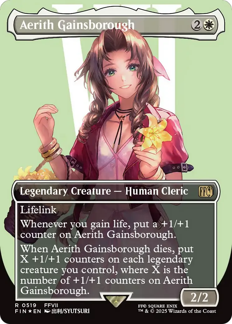 Aerith Gainsborough — Final Fantasy — Magic: The Gathering