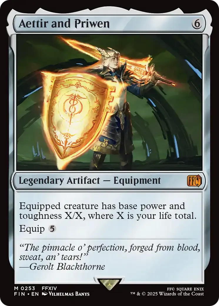 Aettir and Priwen — Final Fantasy — Magic: The Gathering