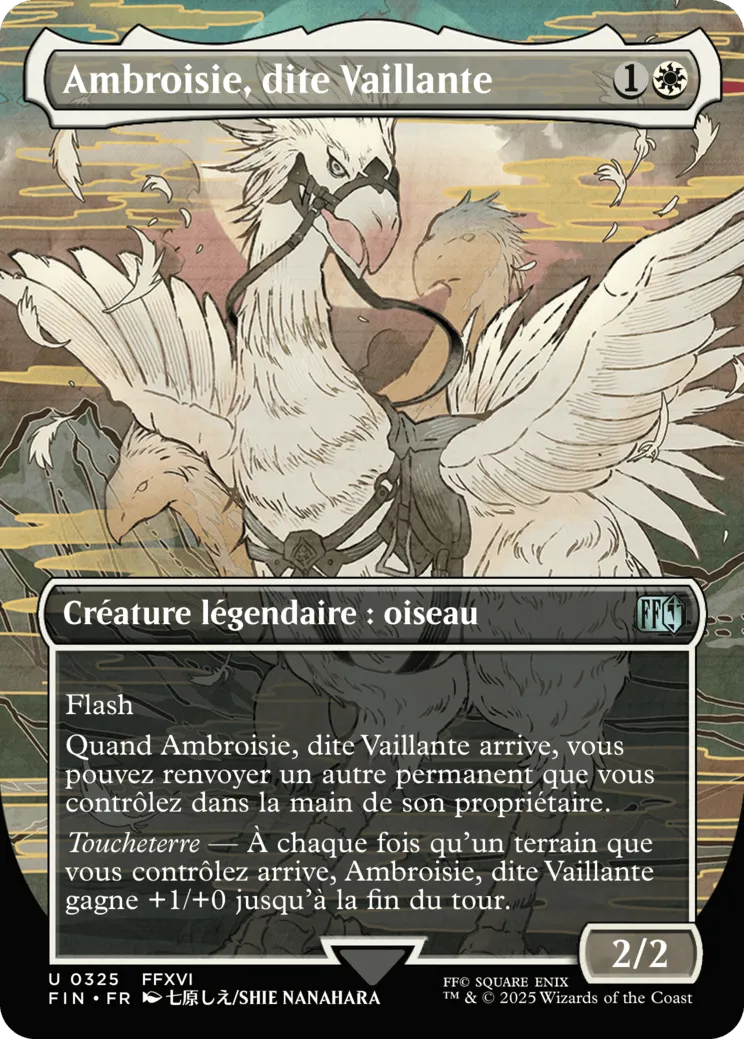 Ambroisie, dite Vaillante — Final Fantasy — Magic: The Gathering