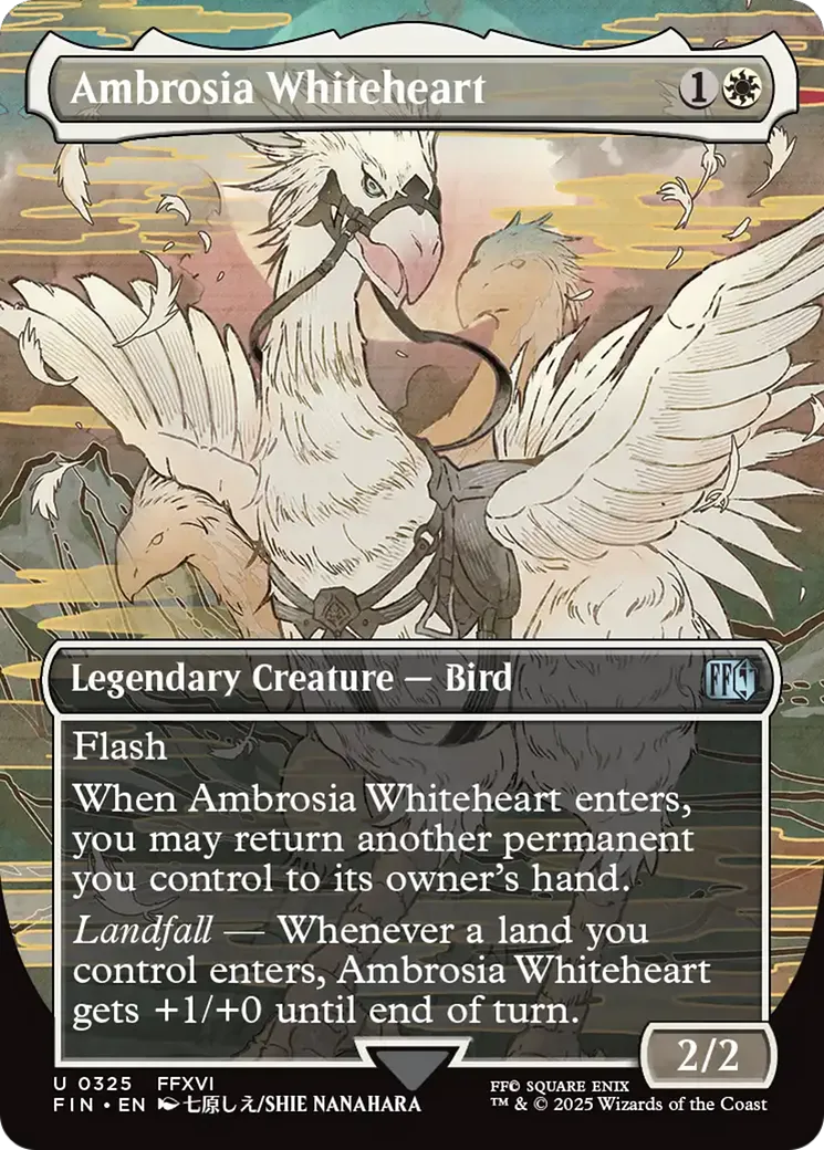 Ambrosia Whiteheart — Final Fantasy — Magic: The Gathering