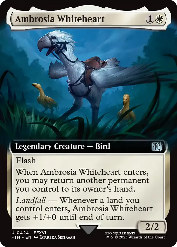Ambroisie, dite Vaillante — Final Fantasy — Magic: The Gathering