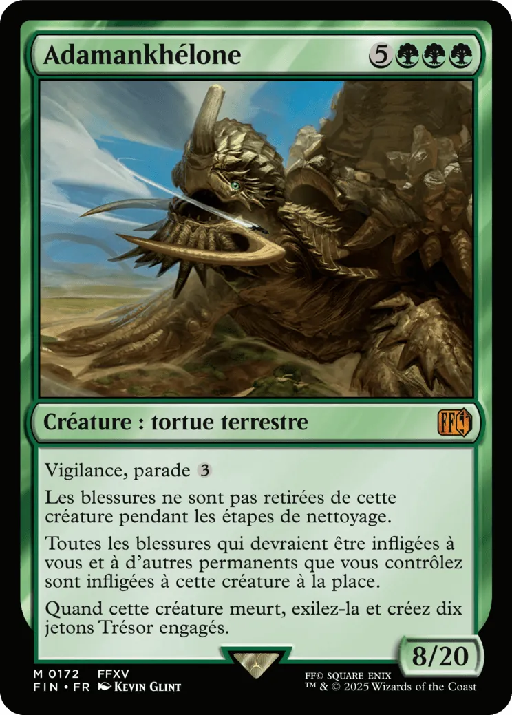 Adamankhélone — Final Fantasy — Magic: The Gathering