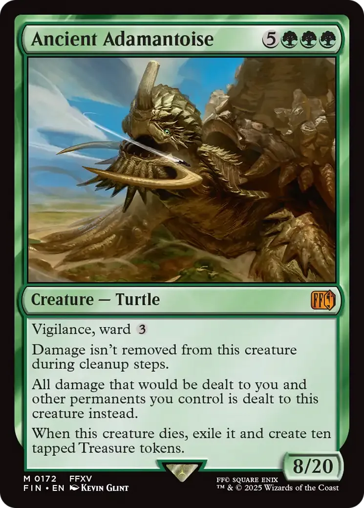 Ancient Adamantoise — Final Fantasy — Magic: The Gathering