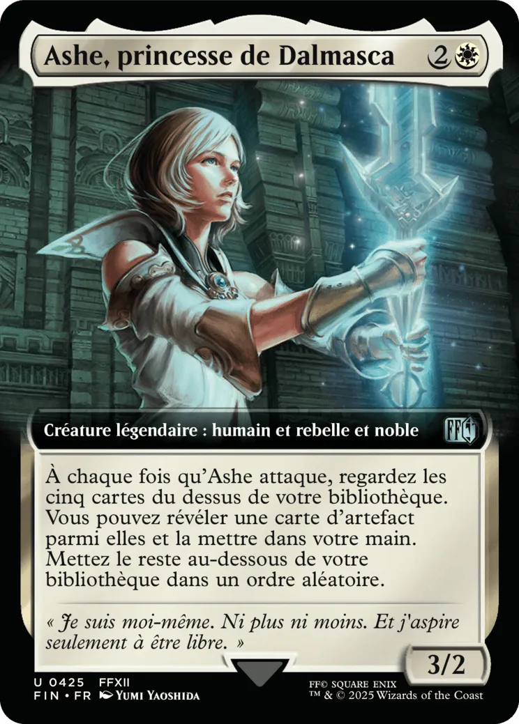 Ashe, princesse de Dalmasca — Final Fantasy — Magic: The Gathering