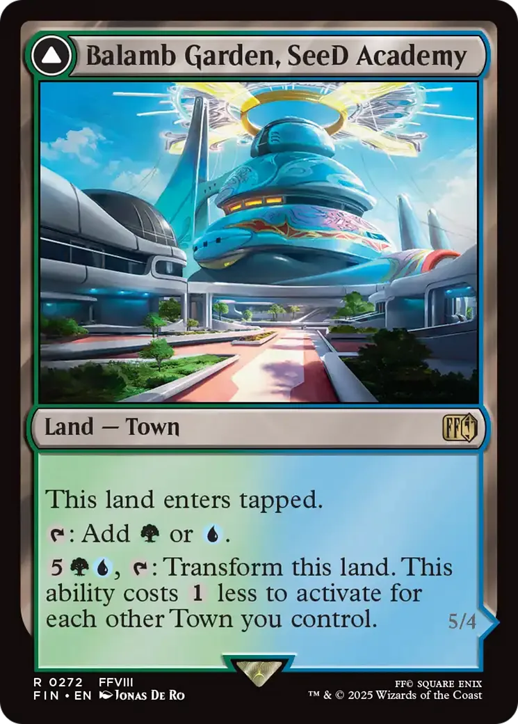 Balamb, académie SeeD // Académie de Balamb, aéroportée — Final Fantasy — Magic: The Gathering