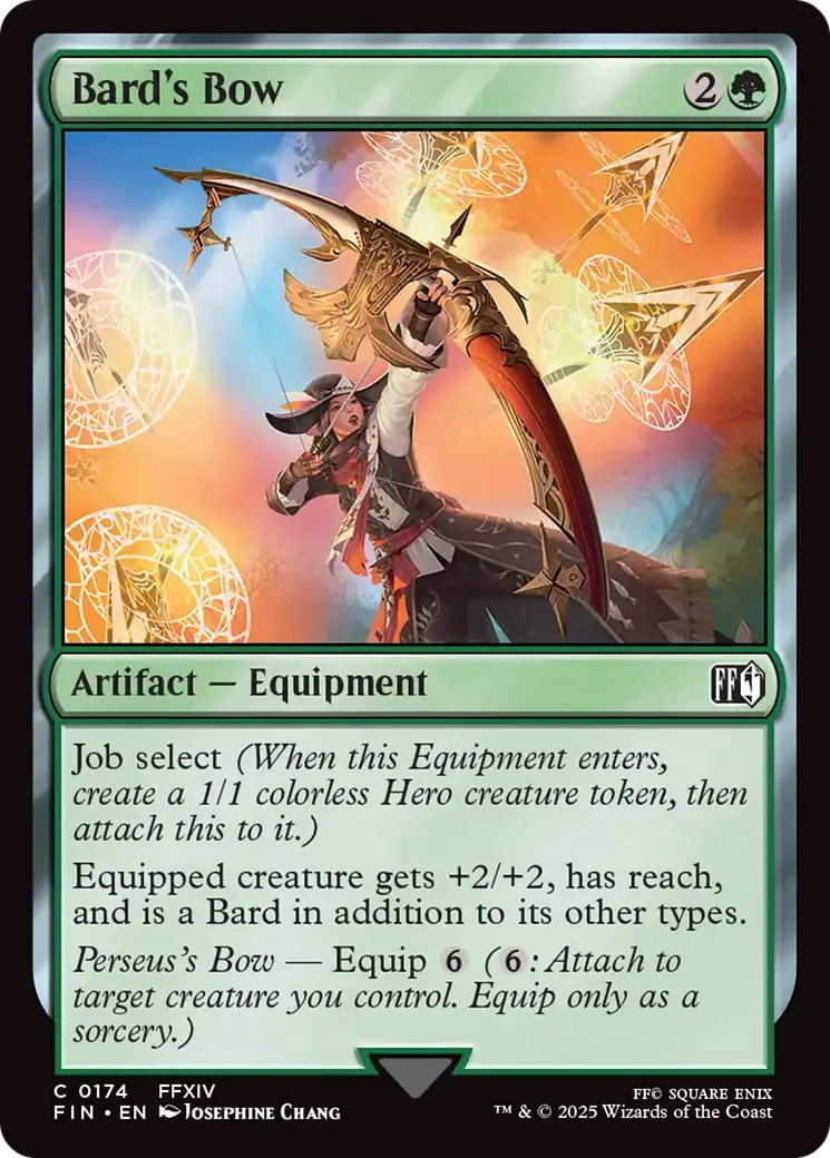 Bard's Bow — Final Fantasy — Magic: The Gathering